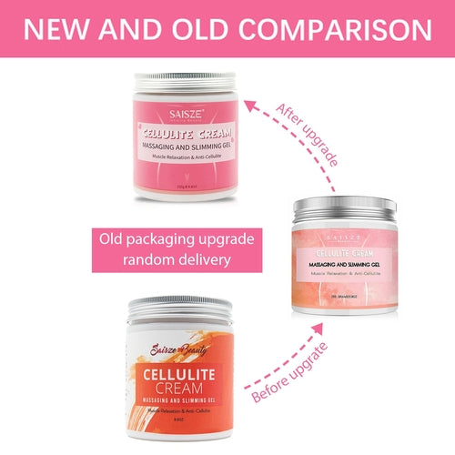 Crème Minceur Anti-Cellulite 250 ml avec Masseur et Applicateur