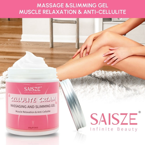Crème Minceur Anti-Cellulite 250 ml avec Masseur et Applicateur
