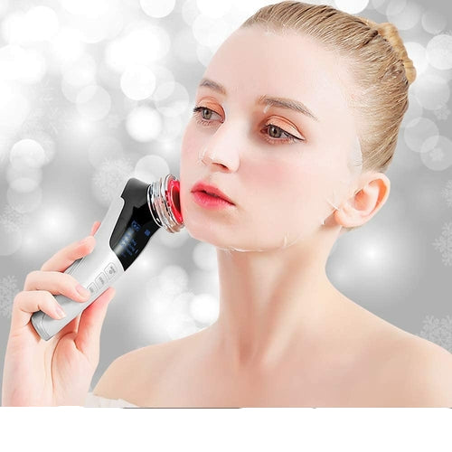 Masseur Facial à Ultrasons Anti-Rides et Anti-Âge